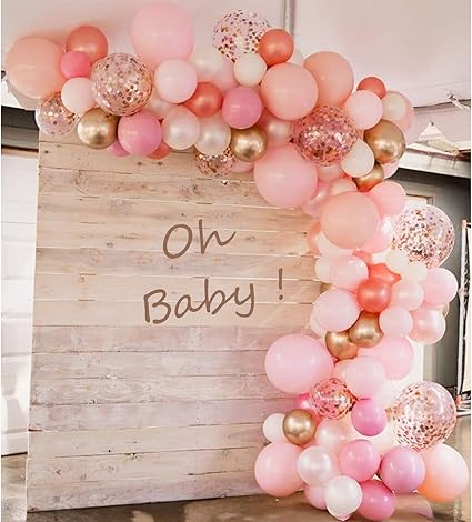 Amazon.com: Soonlyn Rose Gold Balloons 