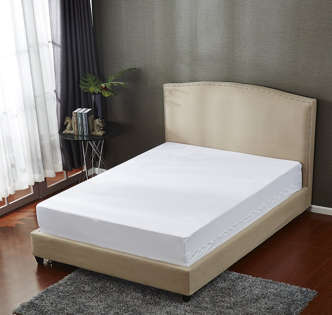 Four Seasons Essentials Twin Size Mattress Protector Bedbug Waterproof