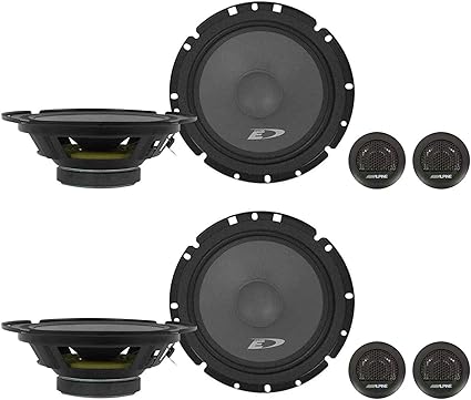 alpine door speakers 6.5