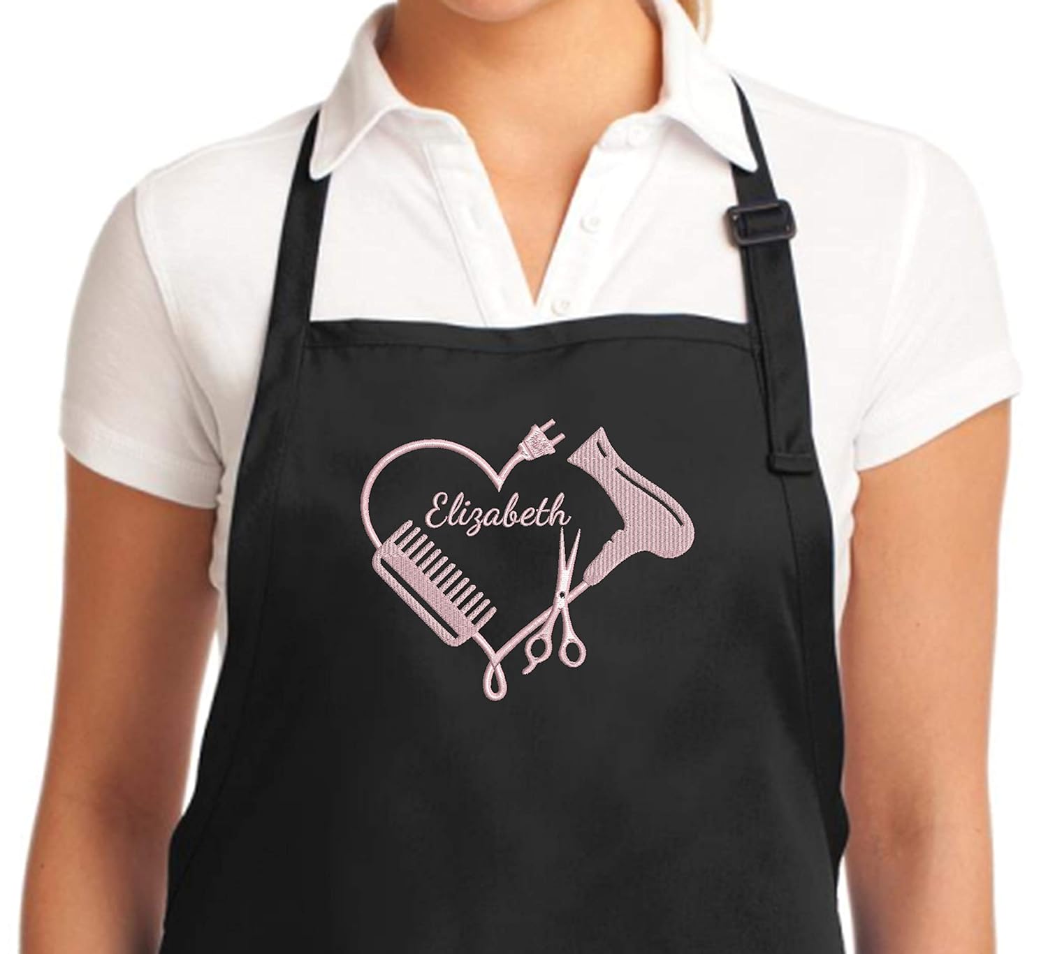 Amazon Com Custom Embroidered Hair Stylist Apron Hair Stylist