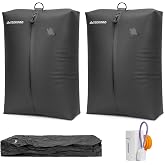 YEEKORO Vacuum Bag for Travel,IPX8 Waterproof Reusable Compression Bags | Upgraded Reusable Vacuum Compression Bag for Travel Suitcase, Durable Space Saver Bag,Professional Seal Organizer for Luggage