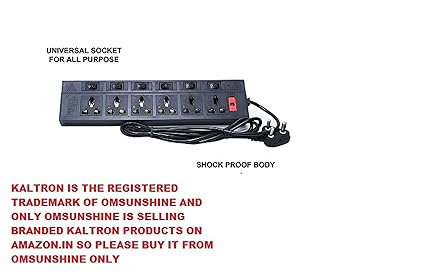 Kaltron 6+6 Computer Powerstrip