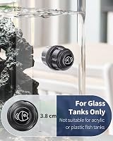 Pawfly Glass Aquarium Magnetic Brush for 3.8 cm Pads Clean Tool 10 Gallon Tanks view 3