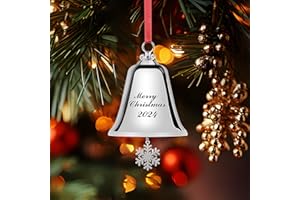 UNDERTHECLOUD Annual Edition 2024 Christmas Bells Xmas Snowflake Elegant Women Merry Christmas Bells Silver Bells,Christmas Decor Christmas Snowflake 2024 Annual Edition Collection