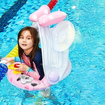 infant water floats with canopy