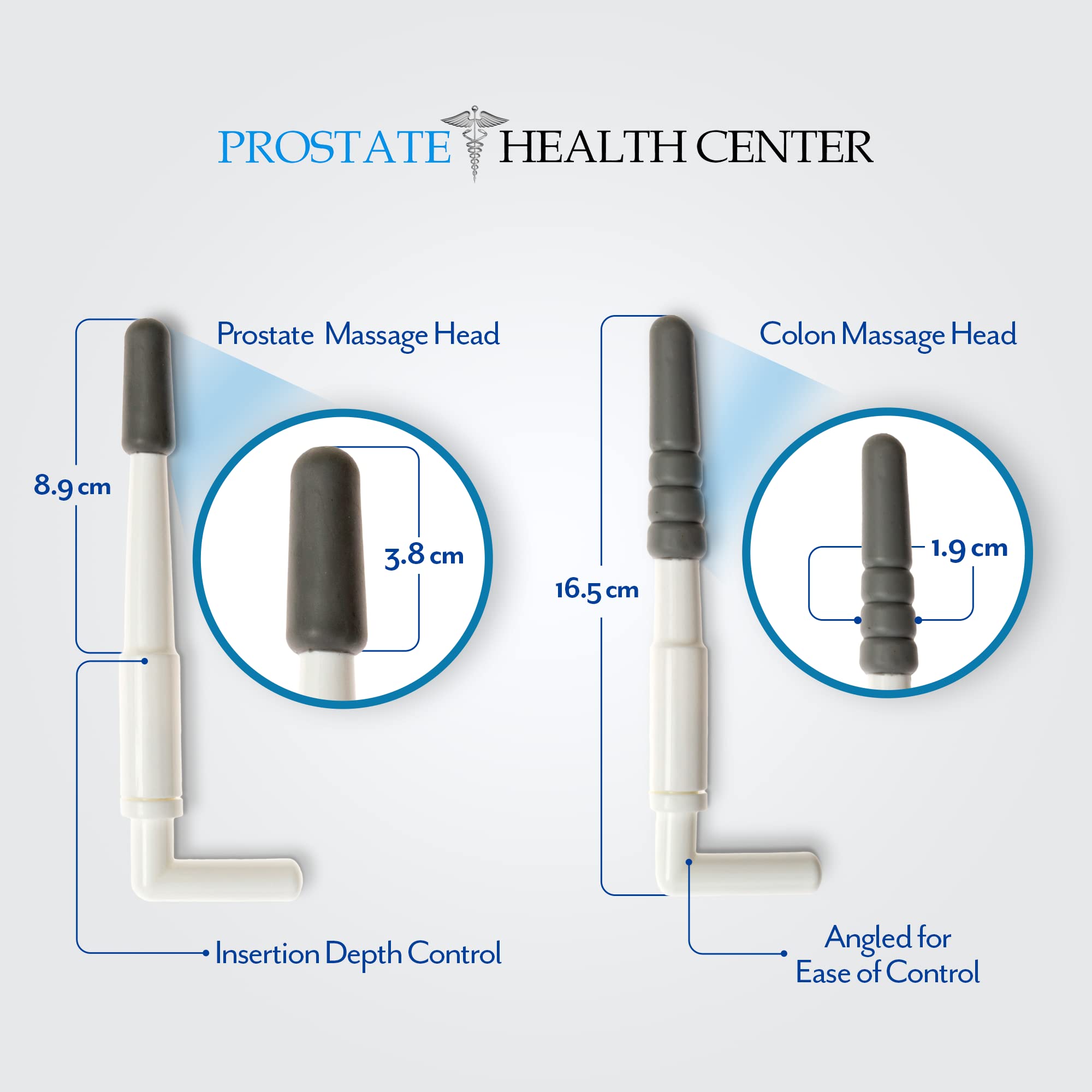 Sonic Prostate Massager by Prostate Health Center | Prostate Wellness Massager | Best Home Use Prostate Massage Device | BONUS: Prostate Massage Manual eBook by Harvard MD - Dr. Bazar