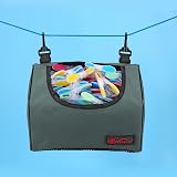 Vinsani Clothes Peg Bag Premium Waterproof Wearable Storage Organiser Grey view 9