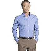 Izod Mens Tall Fit Dress Shirts Stretch Solid (Big and Tall)