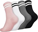 Zuimei Yoga Grip Socks Women Non Slip Grippy Mid-Calf Various Colors 39-42 view 8