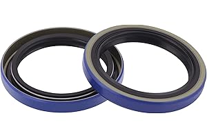 XIKE 2 Pcs 15192TB (10-60) ID 1.500" x OD 1.987" Trailer Hub Wheel Grease Seals, Fits 2,000-2,200 lbs Axles/Spindles BT16.
