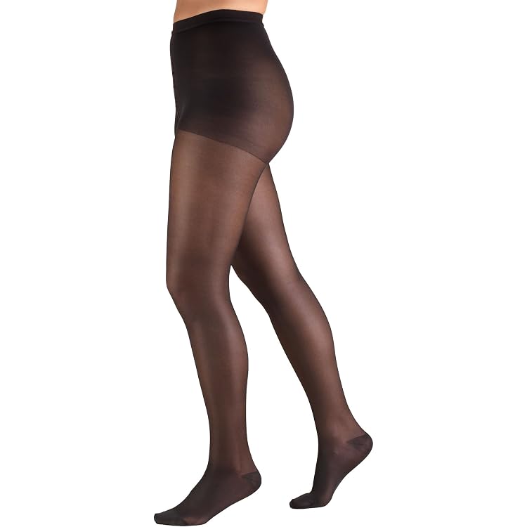 Basic 850 2 Paires - Vison 1/S mi-bas de maintien 140 Den compression
