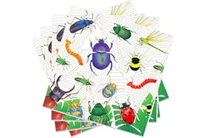 BHNACIER Bug Party Napkins for Insect Theme Supplies Insect Paper Napkins Bugs Theme Themed Luncheon Paper Napkin Green Napkin for Insect Birthday Party Supplies(40 Pcs)