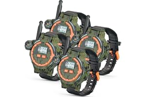 surper Rechargeable Walkie Talkies for Kids Radio Walky Talky with Flashlight Children Outdoor Game Interphone Gifts for Boy and Girl (3)