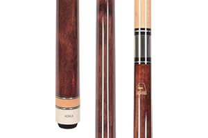 ASKA L3 Pool Cue Stick, 58” Canadian Maple Billiard Cue – 13mm Leather Tip, 5/16x18 Joint, Wrapless Handle, Multiple Weights 