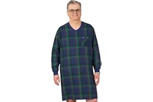 Ovidis Adaptive Nightshirt Pajama Senior Elderly Men - Stewart