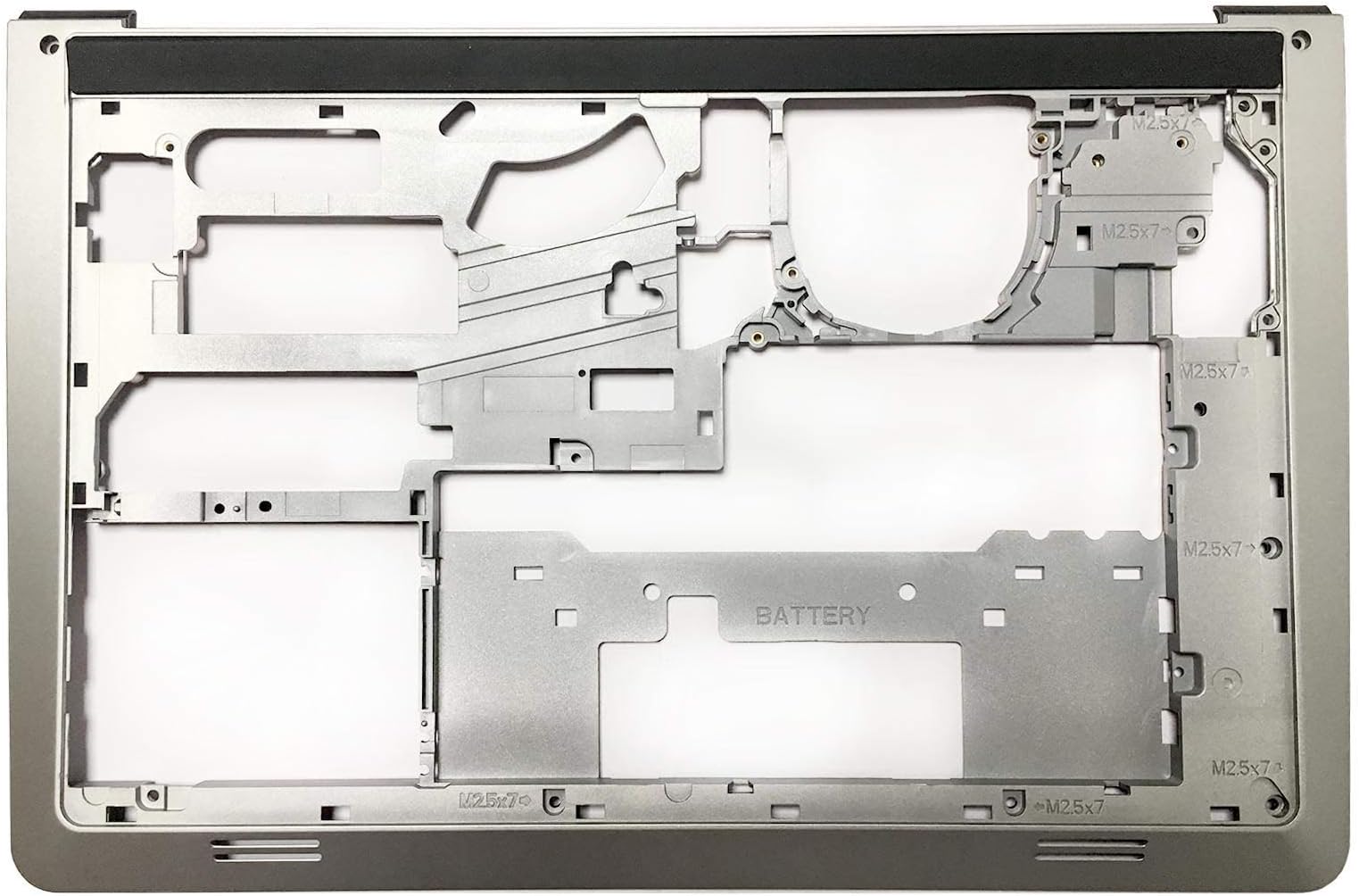 lenboes Replacement Laptop Bottom Base Midframe Lower Case Enclosure Chassis for Dell Inspiron 15 5542 5543 5545 5547 5548 006WV6