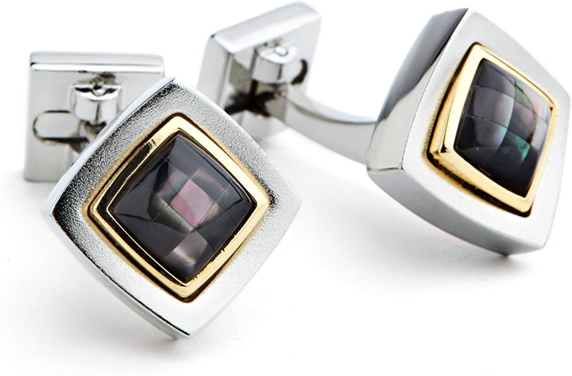 Ike Behar Men's Plated Cufflinks