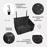 Wuglo Extra Stable Dog Car Seat with Seat Belt up to 26 kg view 5