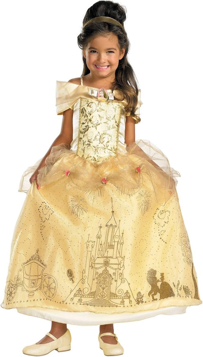 beauty and the beast fancy dress childrens