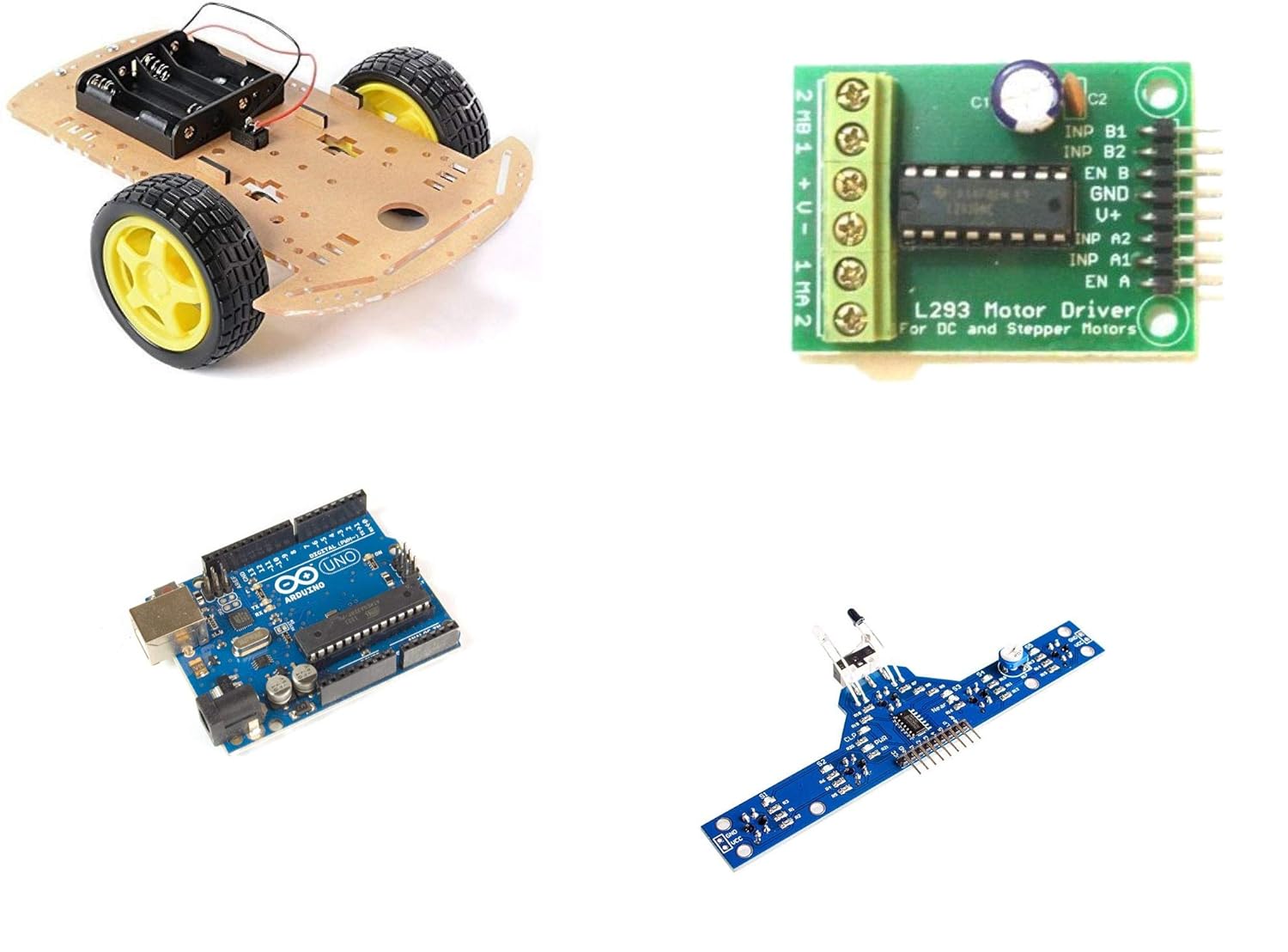 arduino uno line follower