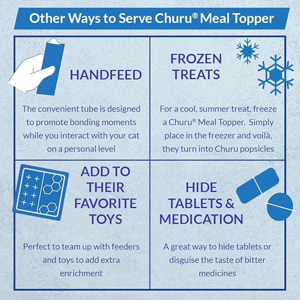 INABA CHURU MEAL TOPPER FOR DOGS, COMPLETE & BALANCED, CREAMY, LICKABLE PURÉE DOG FOOD TOPPERS, 1.69 OUNCE TUBE, 3 TUBES (3 PER PACK), CHICKEN WITH CHEESE RECIPE