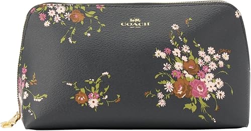 Amazon コーチ Coach ポーチ コスメポーチ 化粧ポーチ 花柄 レザー F アウトレット 並行輸入品 Coach コーチ シューズ バッグ