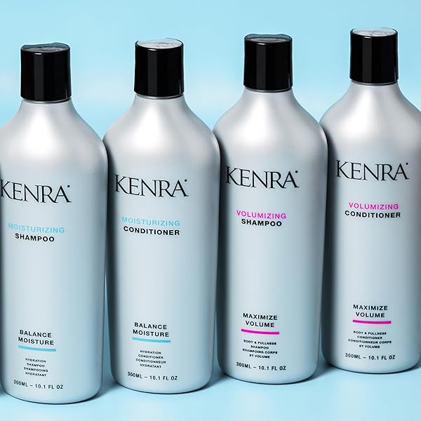 KENRA VOLUMIZING CONDITIONER | MAXIMIZE VOLUME | CREATES BODY, BOUNCE & FULLNESS | EXTENDS LIFT FROM STYLERS BY UP TO 155% | FINE TO MEDIUM HAIR | 10.1 FL. OZ