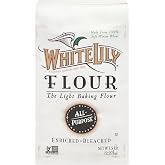 White Lily All Purpose Flour, 5 Pound Bag &ndash; Non-GMO, Kosher | Enriched Bleached Flour for Baking, Biscuits, Cookies, Cakes &amp; Everyday Recipes