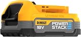 DEWALT 18V XR BL G3 Compact Twin Kit DCD805 DCF850 2x Powerstack Battery Charger view 8