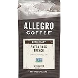 Allegro Coffee Extra Dark French Roast Ground Coffee, 12 oz