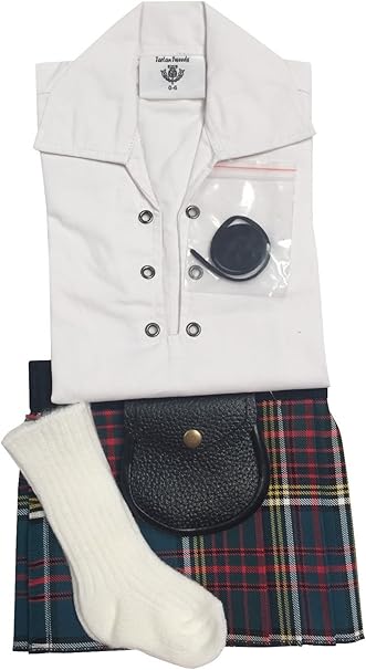 baby tartan outfit