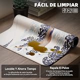 EFISH Kanagawa Surfing Mouse Pad XL 31.5 x 11.8 inches Non-Slip Edge Stitch view 5