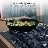Hisense GG773B 75cm Gas Hob 5 Burners Built-In Tempered Glass Black view 8