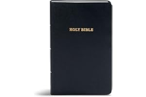 KJV Gift and Award Bible, Black Imitation Leather, KJV Holy Bible, Red Letter, Pure Cambridge Text, Presentation Page, Easy-t