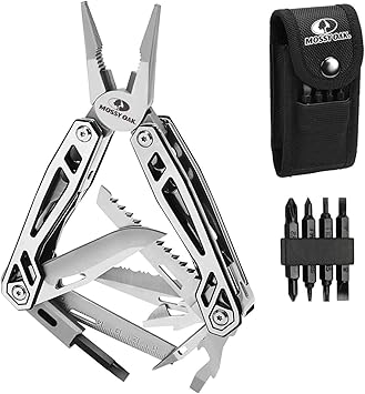 Mossy Oak Multi Function Pliers 21 In 1 Multi Tool Multifunction With Pliers Folding Knife Foldable Mulitool Camping Hiking Repairing Includes Portable Bag Amazon De Baumarkt