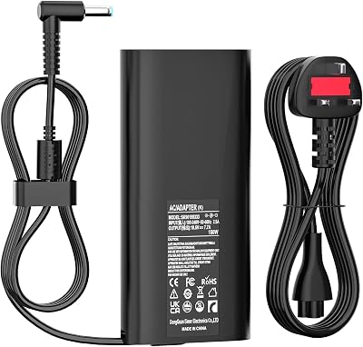 VUOHOEG 150W Laptop Charger 19.5V 7.7A for HP ZBook OMEN Pavilion 15 17