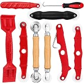 Dicunoy Screen Repair Tool, Window Spline Roller for Installation, 9 PCS | Screen Spline Installer Roller Tool, Durable Window Door Repair Kit for Installing Replacing Sliding Patio Doors RV Home