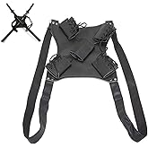 Sword Bag Sword Carry Case Back Strap Waistband for Ninja Hero Cosplay Anime Costume