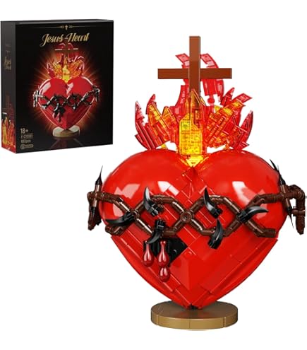 flor_cuore様 リクエスト 12点 まとめ商品 ❶ Amazon.com: Sacred Heart of Mary Building Block Set, Immaculate