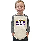 Little King NCAA Boys Toddler 3/4 Raglan T-Shirt-Team Logo Toddler Size-2T 3T 4T 5T