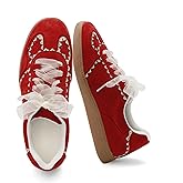 UBWDU Lace Fashion Ballet Sneakers for Women – Trendy Cute Crochet Ribbon Lace-Up Casual Spring Shoes