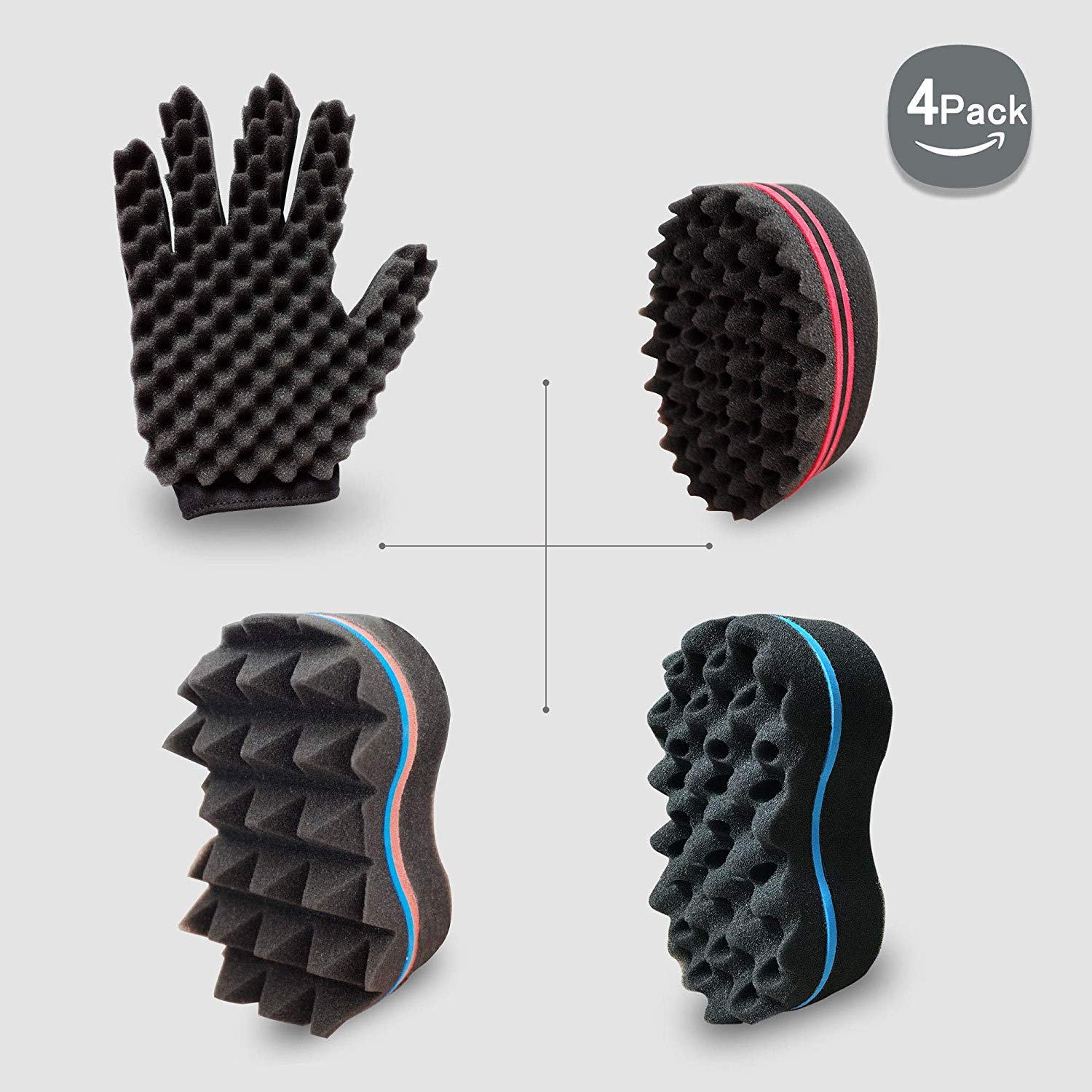 Buy Kasimedo 1right Hand Barber Curl Twist Sponge Glove Right