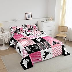 Motocross Comforter Set, Dirt Bike Bedding Sets