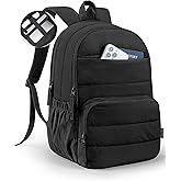 Uselike Travel Backpack for Women, 15.6 Inch Laptop Backpack, Quilted College Bookbag, Cute Work Backpacks, Water Resistant