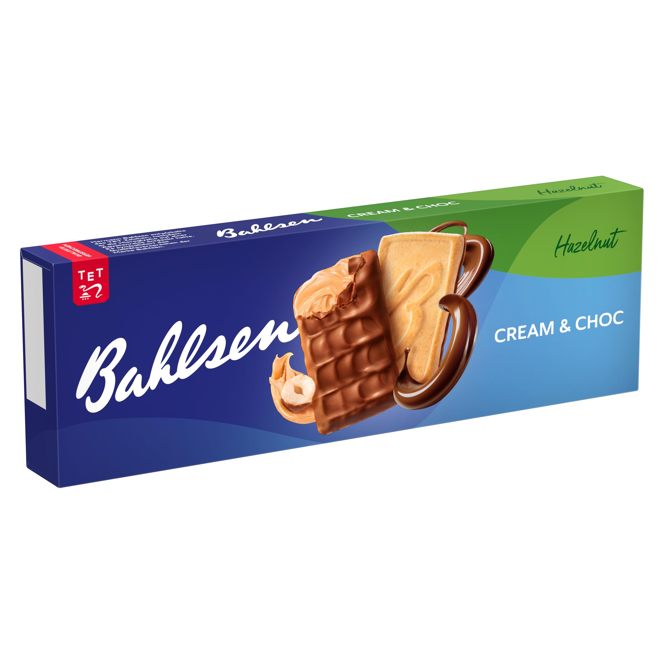 Bahlsen Hazelnut Cream & Choc - Kekse mit Haselnusscreme, 125g