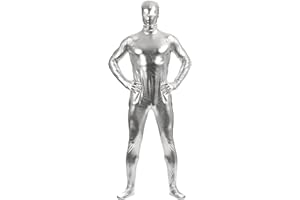 VSVO Unisex Baby Shiny Spandex Skin-tight Full Bodysuit Zentai Costume