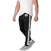 FOCO NBA Mens NBA Team Color Stripe Logo Track Suit Pants