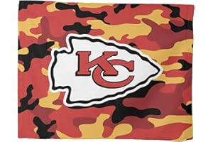 Northwest Kansas City Chiefs NFL Team Camo Rally Towel, 15 x 18 inches