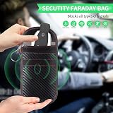 Nestling 2 Pack Faraday Pouch for Car Keys RFID Key Case Anti-Theft view 4
