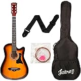 JUAREZ JRZ38C Right Handed Acoustic Guitar (Sunburst, 6 Strings)
